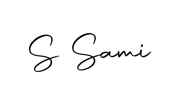 How to make S Sami signature? Autography-DOLnW is a professional autograph style. Create handwritten signature for S Sami name. S Sami signature style 10 images and pictures png