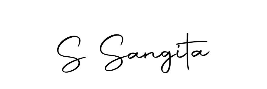 Also we have S Sangita name is the best signature style. Create professional handwritten signature collection using Autography-DOLnW autograph style. S Sangita signature style 10 images and pictures png