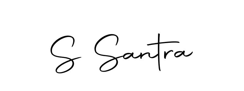 Make a beautiful signature design for name S Santra. Use this online signature maker to create a handwritten signature for free. S Santra signature style 10 images and pictures png