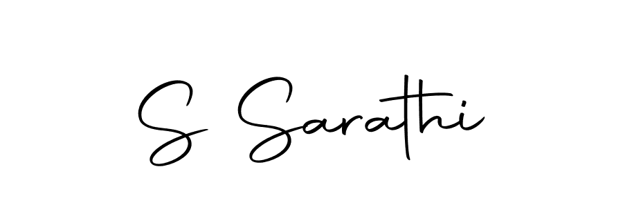 Make a beautiful signature design for name S Sarathi. Use this online signature maker to create a handwritten signature for free. S Sarathi signature style 10 images and pictures png