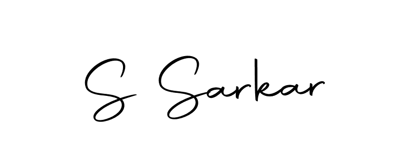 Create a beautiful signature design for name S Sarkar. With this signature (Autography-DOLnW) fonts, you can make a handwritten signature for free. S Sarkar signature style 10 images and pictures png