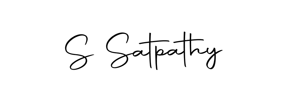Make a beautiful signature design for name S Satpathy. Use this online signature maker to create a handwritten signature for free. S Satpathy signature style 10 images and pictures png