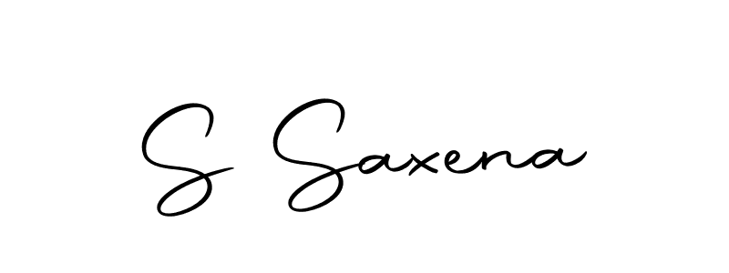 You should practise on your own different ways (Autography-DOLnW) to write your name (S Saxena) in signature. don't let someone else do it for you. S Saxena signature style 10 images and pictures png