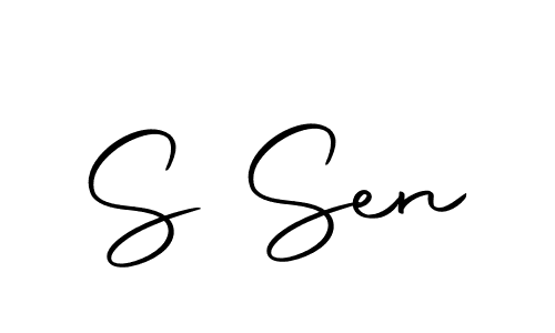 Make a beautiful signature design for name S Sen. With this signature (Autography-DOLnW) style, you can create a handwritten signature for free. S Sen signature style 10 images and pictures png