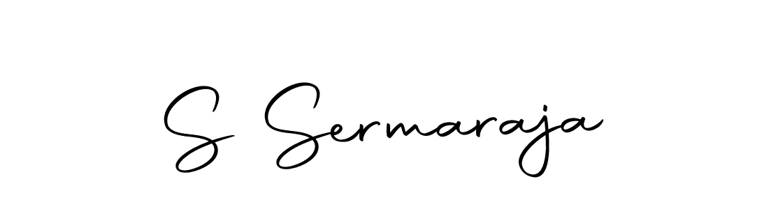 Design your own signature with our free online signature maker. With this signature software, you can create a handwritten (Autography-DOLnW) signature for name S Sermaraja. S Sermaraja signature style 10 images and pictures png