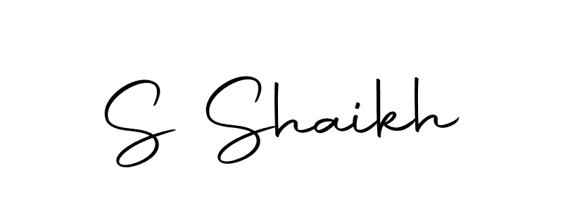 S Shaikh stylish signature style. Best Handwritten Sign (Autography-DOLnW) for my name. Handwritten Signature Collection Ideas for my name S Shaikh. S Shaikh signature style 10 images and pictures png