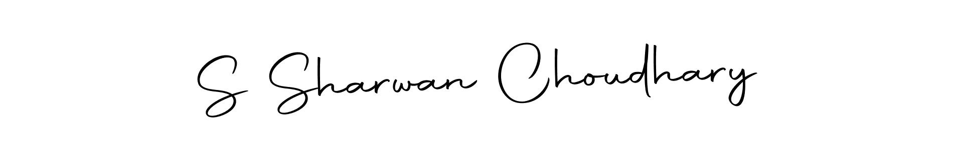 Design your own signature with our free online signature maker. With this signature software, you can create a handwritten (Autography-DOLnW) signature for name S Sharwan Choudhary. S Sharwan Choudhary signature style 10 images and pictures png