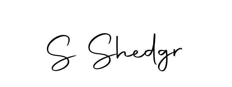The best way (Autography-DOLnW) to make a short signature is to pick only two or three words in your name. The name S Shedgr include a total of six letters. For converting this name. S Shedgr signature style 10 images and pictures png
