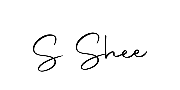 Create a beautiful signature design for name S Shee. With this signature (Autography-DOLnW) fonts, you can make a handwritten signature for free. S Shee signature style 10 images and pictures png