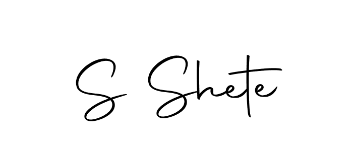 Similarly Autography-DOLnW is the best handwritten signature design. Signature creator online .You can use it as an online autograph creator for name S Shete. S Shete signature style 10 images and pictures png