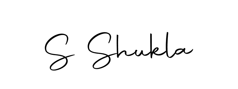 Make a beautiful signature design for name S Shukla. With this signature (Autography-DOLnW) style, you can create a handwritten signature for free. S Shukla signature style 10 images and pictures png