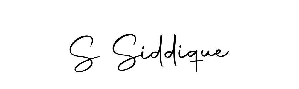 Design your own signature with our free online signature maker. With this signature software, you can create a handwritten (Autography-DOLnW) signature for name S Siddique. S Siddique signature style 10 images and pictures png