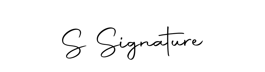 How to make S Signature name signature. Use Autography-DOLnW style for creating short signs online. This is the latest handwritten sign. S Signature signature style 10 images and pictures png