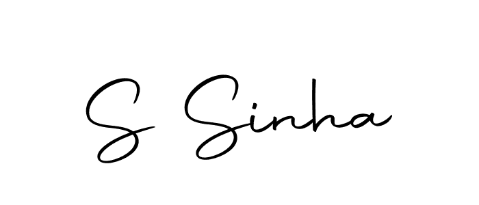 Make a beautiful signature design for name S Sinha. Use this online signature maker to create a handwritten signature for free. S Sinha signature style 10 images and pictures png