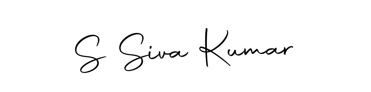 Use a signature maker to create a handwritten signature online. With this signature software, you can design (Autography-DOLnW) your own signature for name S Siva Kumar. S Siva Kumar signature style 10 images and pictures png