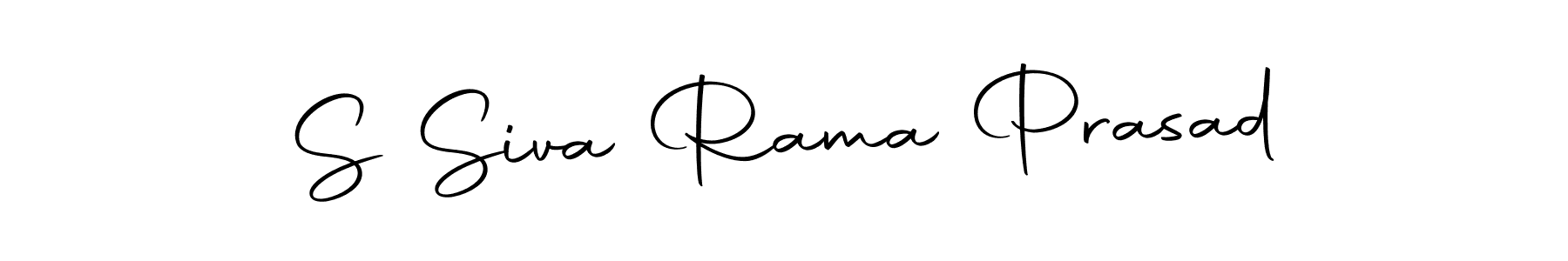 Make a beautiful signature design for name S Siva Rama Prasad. With this signature (Autography-DOLnW) style, you can create a handwritten signature for free. S Siva Rama Prasad signature style 10 images and pictures png