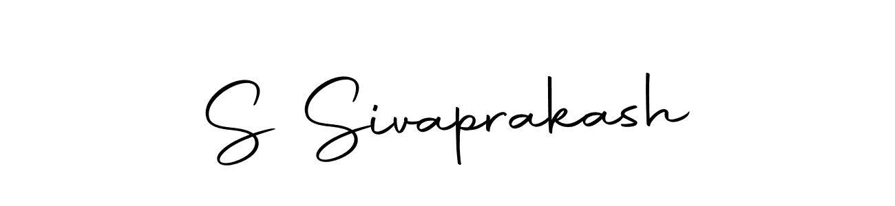 Also we have S Sivaprakash name is the best signature style. Create professional handwritten signature collection using Autography-DOLnW autograph style. S Sivaprakash signature style 10 images and pictures png