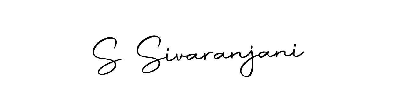 Create a beautiful signature design for name S Sivaranjani. With this signature (Autography-DOLnW) fonts, you can make a handwritten signature for free. S Sivaranjani signature style 10 images and pictures png