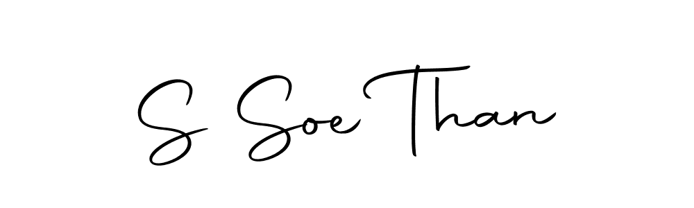 Use a signature maker to create a handwritten signature online. With this signature software, you can design (Autography-DOLnW) your own signature for name S Soe Than. S Soe Than signature style 10 images and pictures png