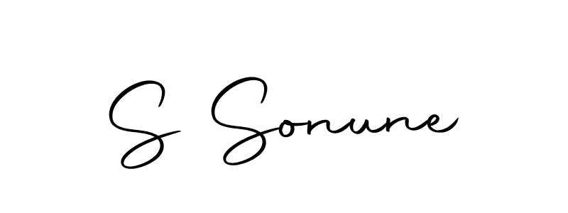 Autography-DOLnW is a professional signature style that is perfect for those who want to add a touch of class to their signature. It is also a great choice for those who want to make their signature more unique. Get S Sonune name to fancy signature for free. S Sonune signature style 10 images and pictures png