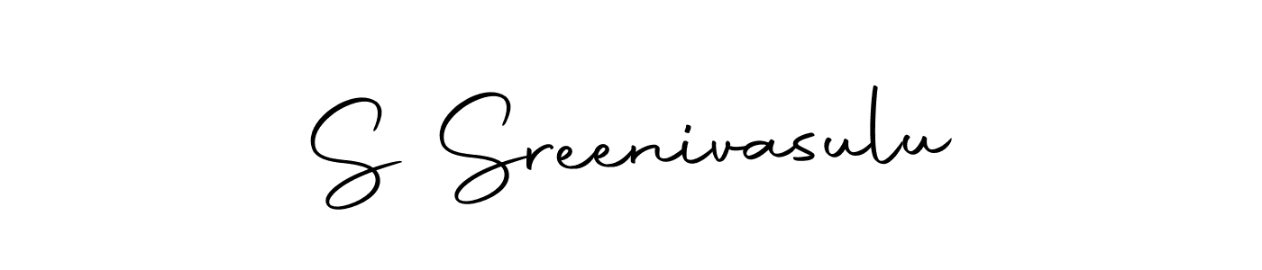 You can use this online signature creator to create a handwritten signature for the name S Sreenivasulu. This is the best online autograph maker. S Sreenivasulu signature style 10 images and pictures png