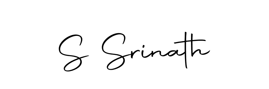 Use a signature maker to create a handwritten signature online. With this signature software, you can design (Autography-DOLnW) your own signature for name S Srinath. S Srinath signature style 10 images and pictures png