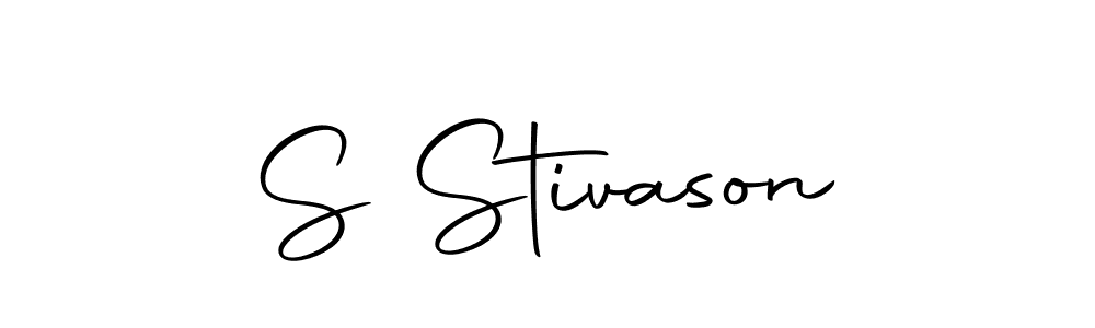 Make a beautiful signature design for name S Stivason. Use this online signature maker to create a handwritten signature for free. S Stivason signature style 10 images and pictures png