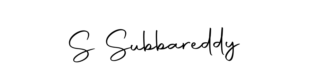 You should practise on your own different ways (Autography-DOLnW) to write your name (S Subbareddy) in signature. don't let someone else do it for you. S Subbareddy signature style 10 images and pictures png