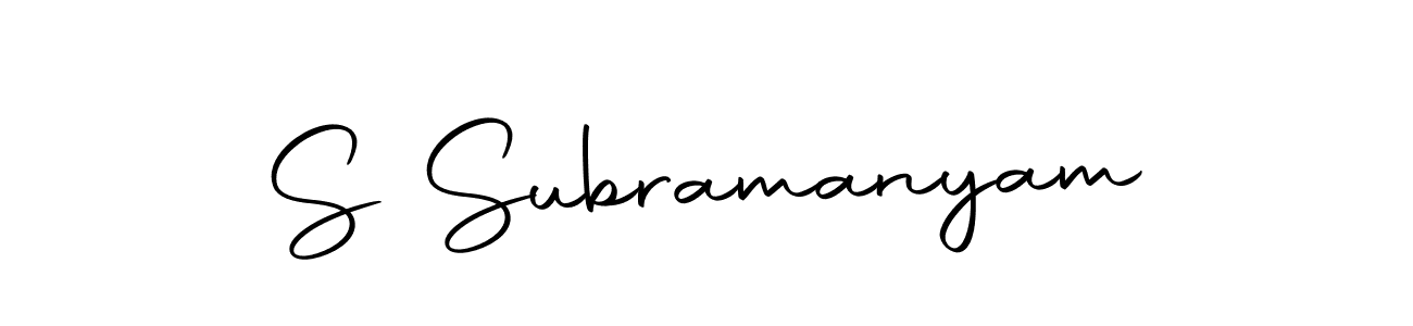 Similarly Autography-DOLnW is the best handwritten signature design. Signature creator online .You can use it as an online autograph creator for name S Subramanyam. S Subramanyam signature style 10 images and pictures png