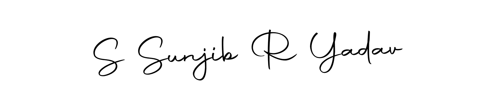 This is the best signature style for the S Sunjib R Yadav name. Also you like these signature font (Autography-DOLnW). Mix name signature. S Sunjib R Yadav signature style 10 images and pictures png