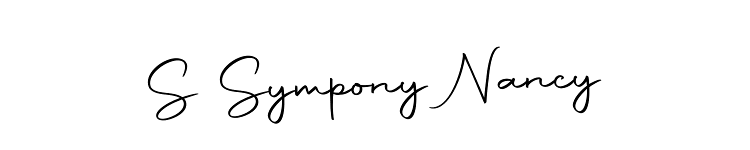 S Sympony Nancy stylish signature style. Best Handwritten Sign (Autography-DOLnW) for my name. Handwritten Signature Collection Ideas for my name S Sympony Nancy. S Sympony Nancy signature style 10 images and pictures png