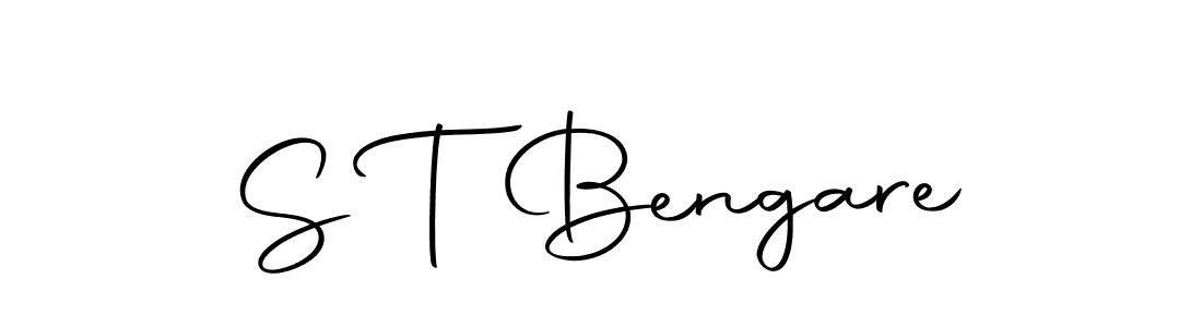 Also we have S T Bengare name is the best signature style. Create professional handwritten signature collection using Autography-DOLnW autograph style. S T Bengare signature style 10 images and pictures png