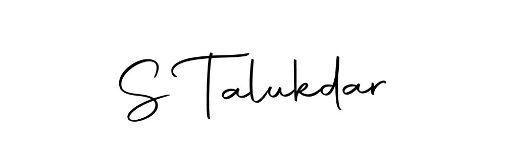 Make a beautiful signature design for name S Talukdar. Use this online signature maker to create a handwritten signature for free. S Talukdar signature style 10 images and pictures png