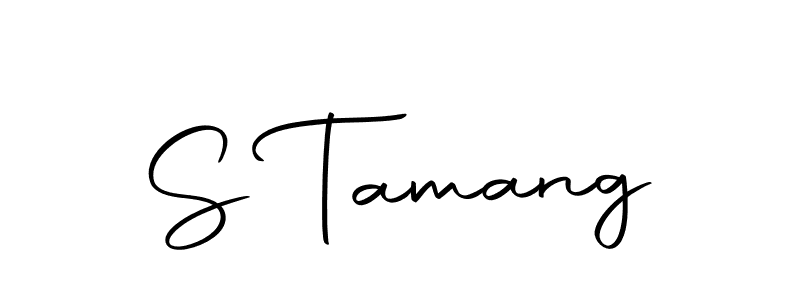 Similarly Autography-DOLnW is the best handwritten signature design. Signature creator online .You can use it as an online autograph creator for name S Tamang. S Tamang signature style 10 images and pictures png