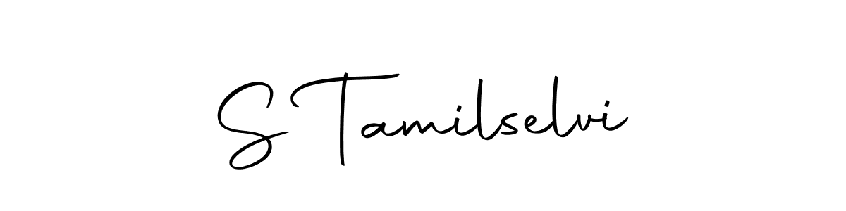 S Tamilselvi stylish signature style. Best Handwritten Sign (Autography-DOLnW) for my name. Handwritten Signature Collection Ideas for my name S Tamilselvi. S Tamilselvi signature style 10 images and pictures png