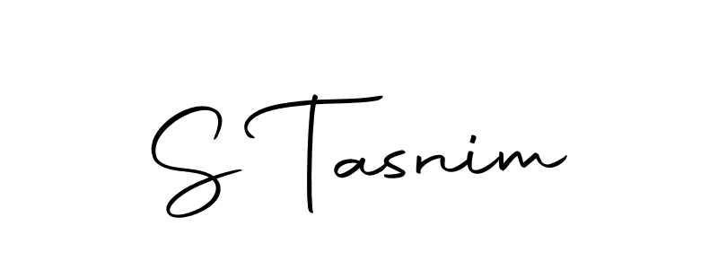 Here are the top 10 professional signature styles for the name S Tasnim. These are the best autograph styles you can use for your name. S Tasnim signature style 10 images and pictures png