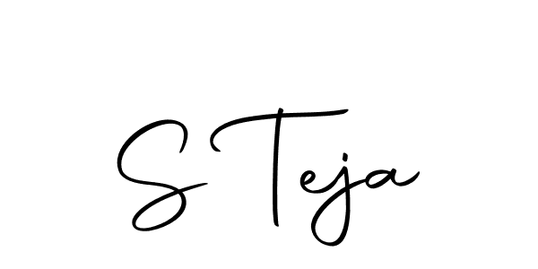 Design your own signature with our free online signature maker. With this signature software, you can create a handwritten (Autography-DOLnW) signature for name S Teja. S Teja signature style 10 images and pictures png