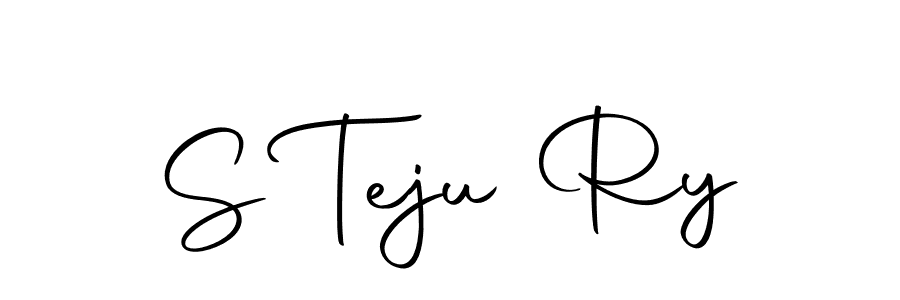 This is the best signature style for the S Teju Ry name. Also you like these signature font (Autography-DOLnW). Mix name signature. S Teju Ry signature style 10 images and pictures png