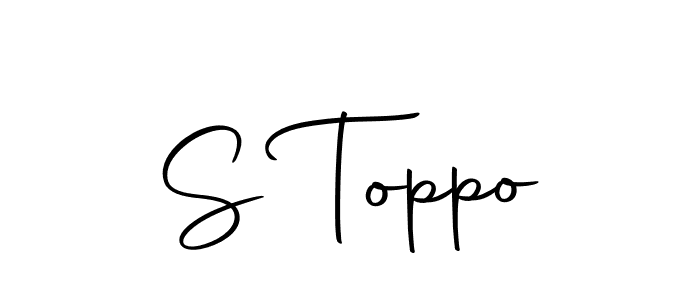 Also we have S Toppo name is the best signature style. Create professional handwritten signature collection using Autography-DOLnW autograph style. S Toppo signature style 10 images and pictures png