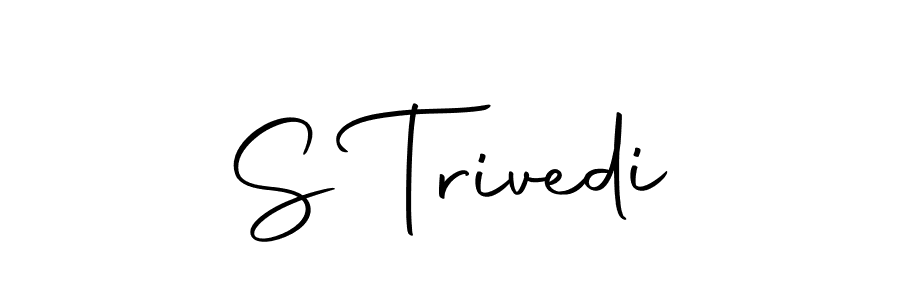 Here are the top 10 professional signature styles for the name S Trivedi. These are the best autograph styles you can use for your name. S Trivedi signature style 10 images and pictures png