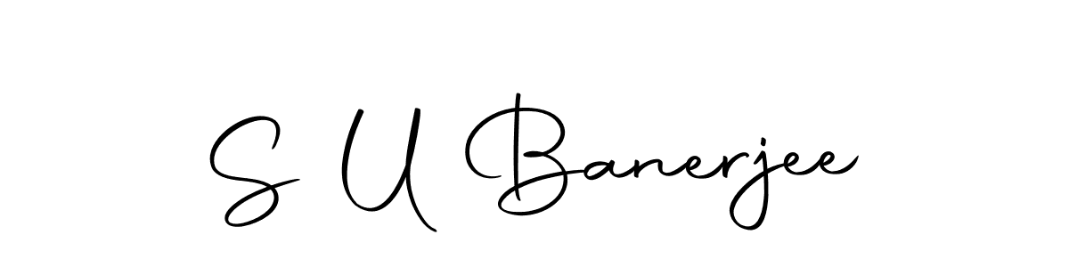 Once you've used our free online signature maker to create your best signature Autography-DOLnW style, it's time to enjoy all of the benefits that S U Banerjee name signing documents. S U Banerjee signature style 10 images and pictures png