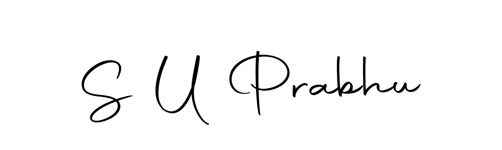 How to Draw S U Prabhu signature style? Autography-DOLnW is a latest design signature styles for name S U Prabhu. S U Prabhu signature style 10 images and pictures png
