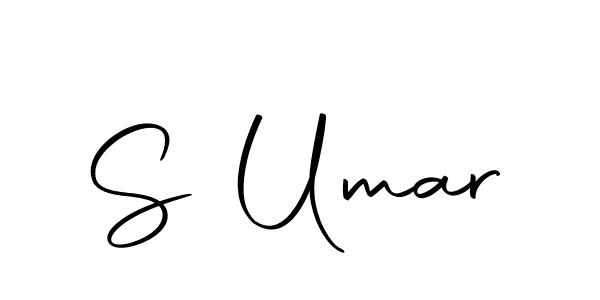 Make a beautiful signature design for name S Umar. With this signature (Autography-DOLnW) style, you can create a handwritten signature for free. S Umar signature style 10 images and pictures png