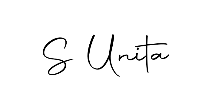You should practise on your own different ways (Autography-DOLnW) to write your name (S Unita) in signature. don't let someone else do it for you. S Unita signature style 10 images and pictures png