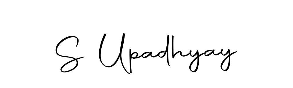 The best way (Autography-DOLnW) to make a short signature is to pick only two or three words in your name. The name S Upadhyay include a total of six letters. For converting this name. S Upadhyay signature style 10 images and pictures png