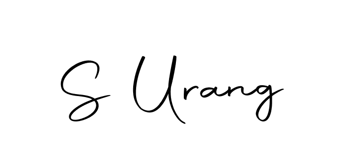Design your own signature with our free online signature maker. With this signature software, you can create a handwritten (Autography-DOLnW) signature for name S Urang. S Urang signature style 10 images and pictures png