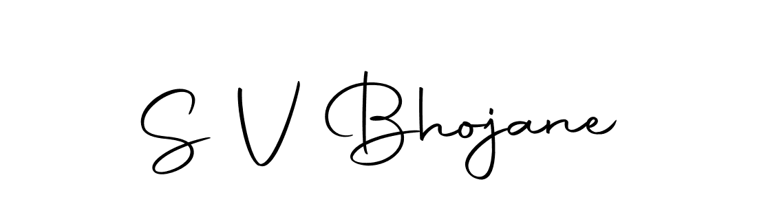 Autography-DOLnW is a professional signature style that is perfect for those who want to add a touch of class to their signature. It is also a great choice for those who want to make their signature more unique. Get S V Bhojane name to fancy signature for free. S V Bhojane signature style 10 images and pictures png