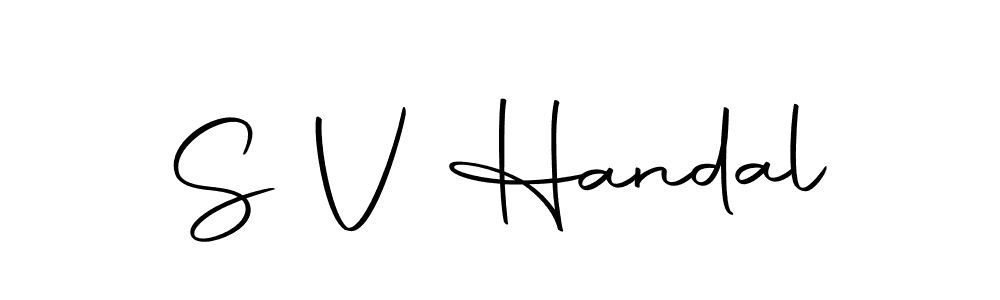 Make a beautiful signature design for name S V Handal. Use this online signature maker to create a handwritten signature for free. S V Handal signature style 10 images and pictures png