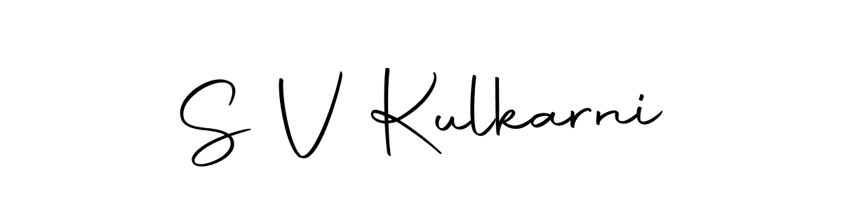 It looks lik you need a new signature style for name S V Kulkarni. Design unique handwritten (Autography-DOLnW) signature with our free signature maker in just a few clicks. S V Kulkarni signature style 10 images and pictures png