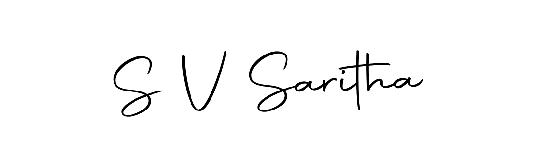 Make a short S V Saritha signature style. Manage your documents anywhere anytime using Autography-DOLnW. Create and add eSignatures, submit forms, share and send files easily. S V Saritha signature style 10 images and pictures png